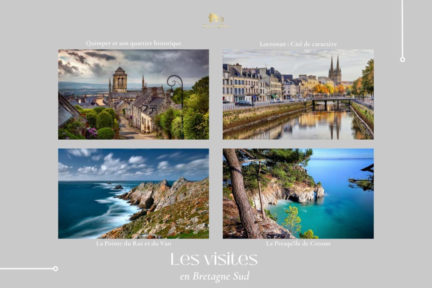 Penty Legona, Authentique Et Chaleureux, 2-6 Pers Villa Moëlan-sur-Mer Kültér fotó