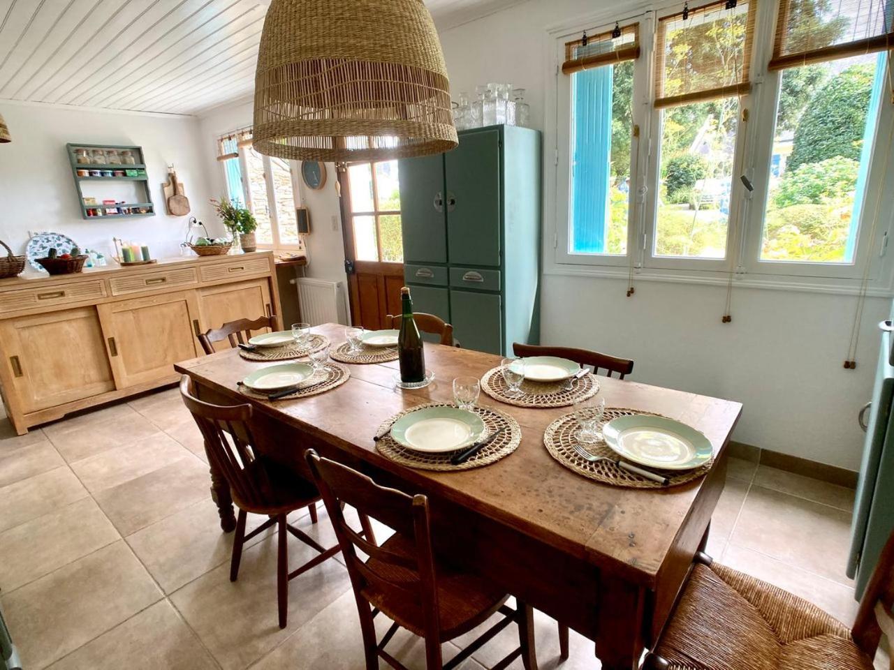 Penty Legona, Authentique Et Chaleureux, 2-6 Pers Villa Moëlan-sur-Mer Kültér fotó